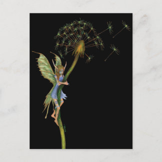 Dandelion Fe (med Krig Paint) Vykort