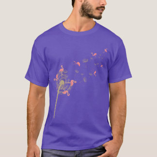 Dandelion Flamingoropical Bird Boy T Shirt