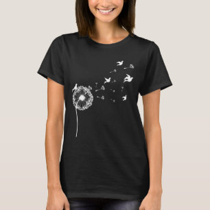 Dandelion Flies Flower Summer T Shirt