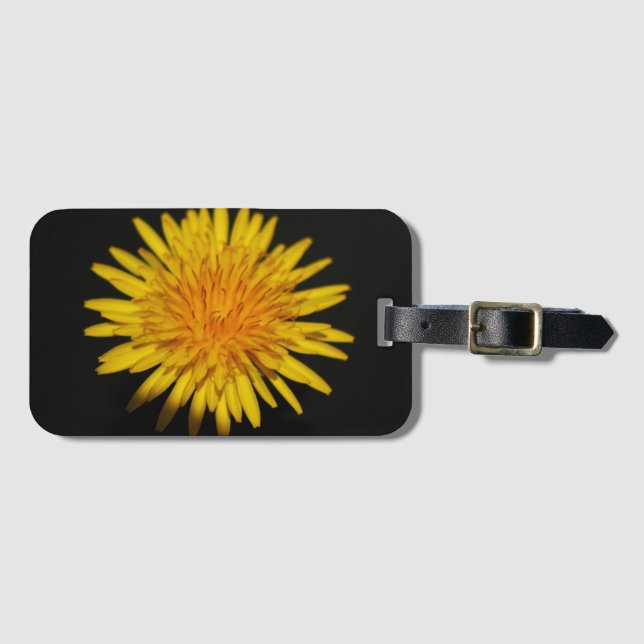Dandelion Flower bc ltcnm Bagagebricka (Framsida horisontal)