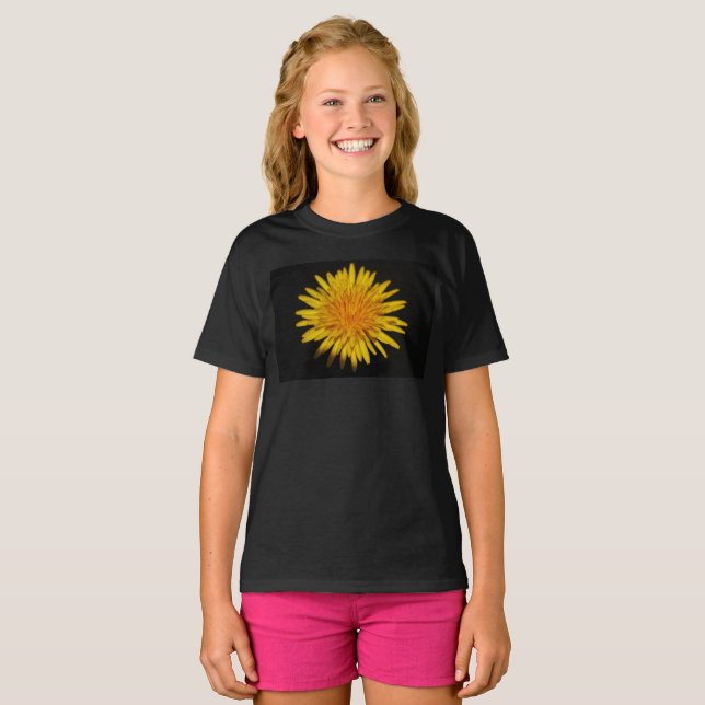 Dandelion Flower gccnm T Shirt (Hel framsida)