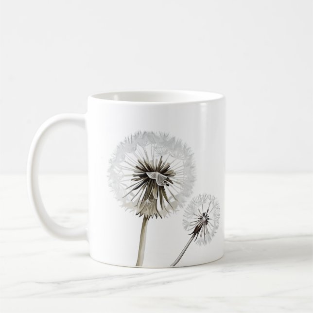 Dandelion Flower Kaffemugg (Vänster)