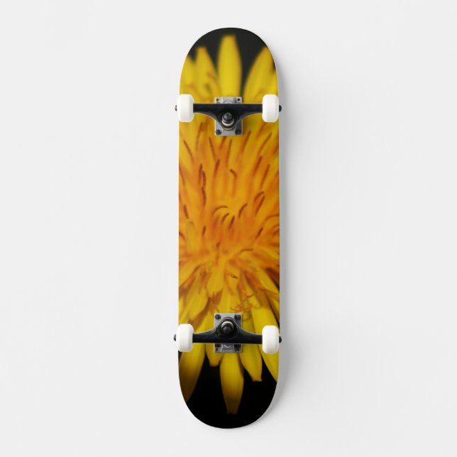 Dandelion Flower sdcnm Mini Skateboard Bräda 18,5 Cm (Framsida)