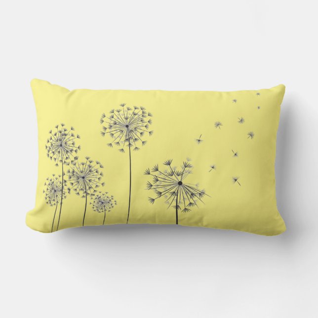 Dandelion flowers lumbarkudde (Framsida)