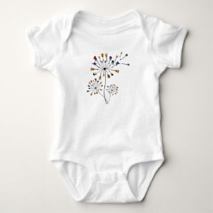 Dandelion Flowers Music Älskare Gift for Guitarlis T Shirt