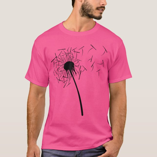 Dandelion Flute Shirt for Flutist Flute T (Framsida)