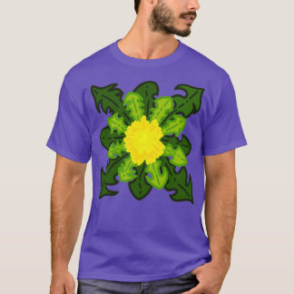 Dandelion Geometry T Shirt