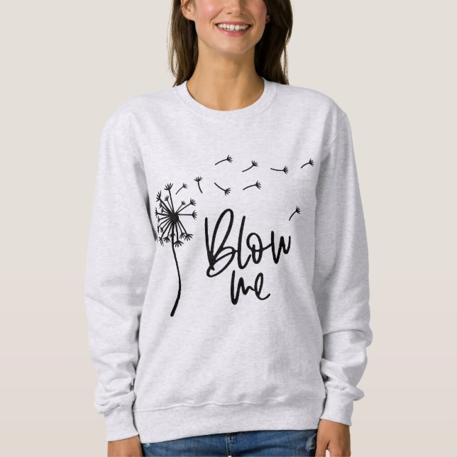 Dandelion ger mig en gåva till flickvän t shirt (Framsida)