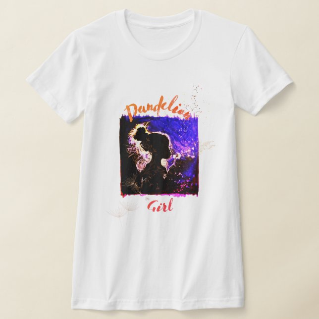 "Dandelion Girl" T Shirt (Laydown)