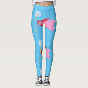 Dandelion Girl Thunder_Cove, rödhårig Leggings