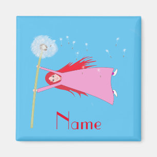 Dandelion Girl Thunder_Cove, rödhårig Magnet