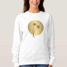 Dandelion Guld Sweatshirt T Shirt