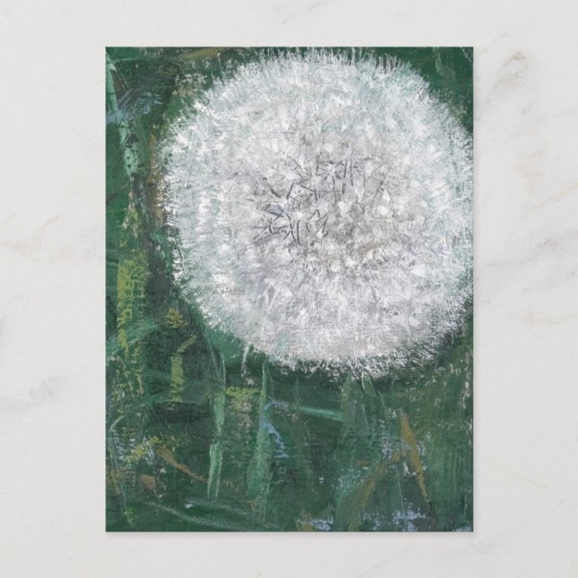 Dandelion Head 2008 Vykort (Framsida)