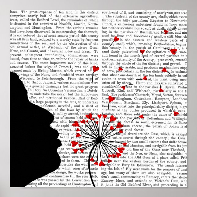 Dandelion Hearts Poster (Framsidan)