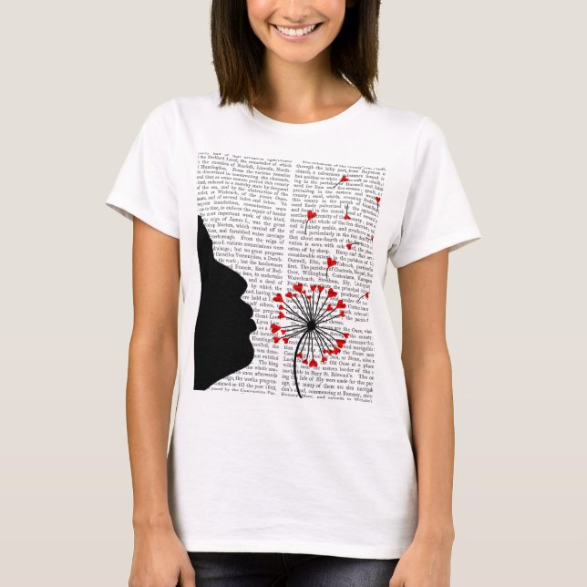 Dandelion Hearts T-shirt (Framsida)