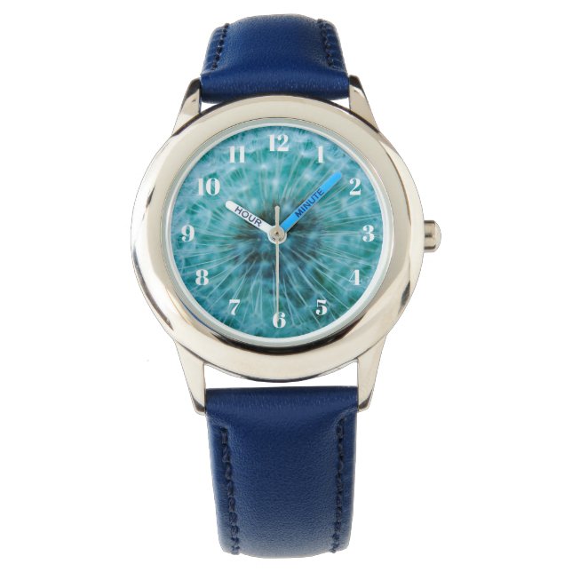 Dandelion i Blue Barn Watch Armbandsur (Framsida)