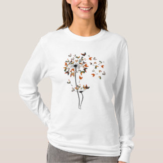 Dandelion kycklingblomma t shirt