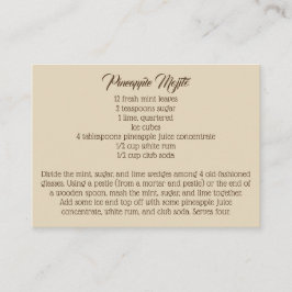 Dandelion-Landsbyggsbröllopet Namnteckning Drink R Tilläggskort