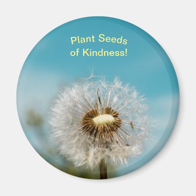 Dandelion Magnet Plant Seeds of Kindness (Framsidan)