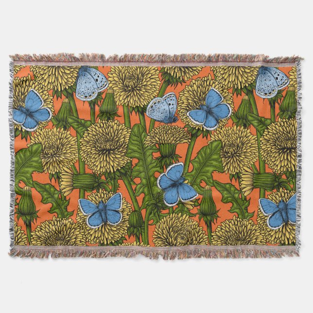 Dandelion medow filt (Framsidan)