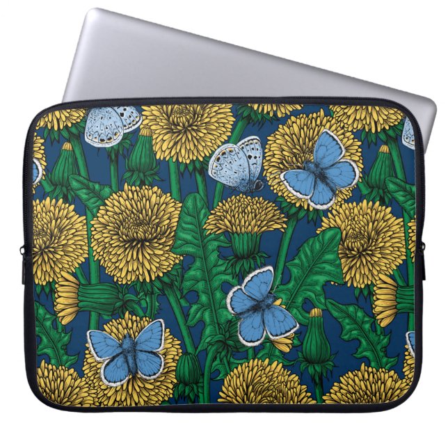 Dandelion medow laptop fodral (Framsidan)