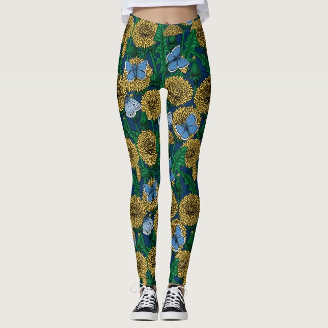 Dandelion medow leggings (Framsida)