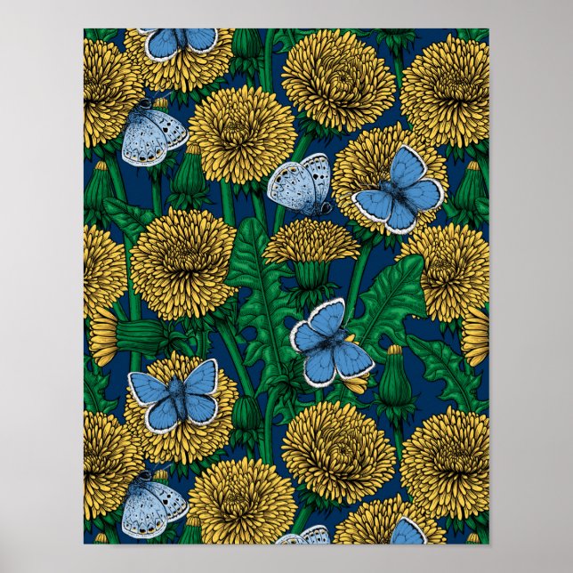 Dandelion medow poster (Framsidan)