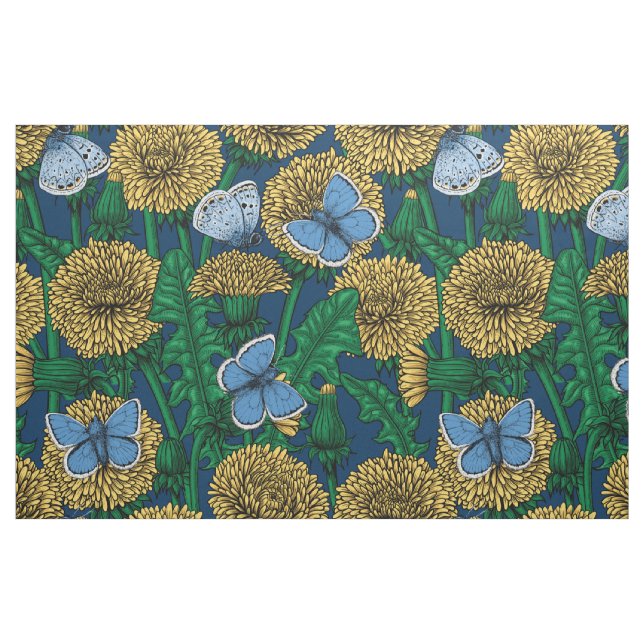 Dandelion medow tyg (Fat Quarter)