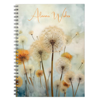 Dandelion Notebook Anteckningsbok