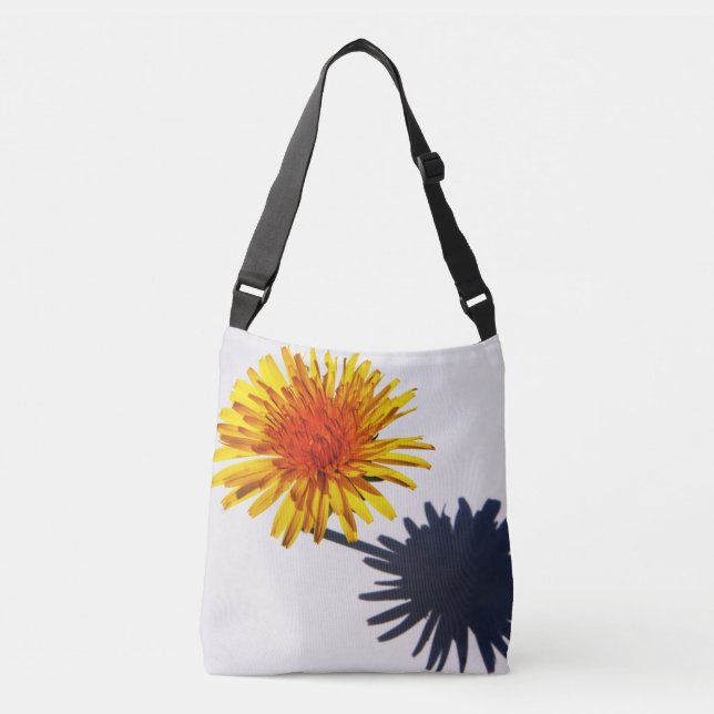 Dandelion och skugga axelväska (Framsida)