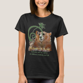 Dandelion och Snigel, björnknappen T Shirt