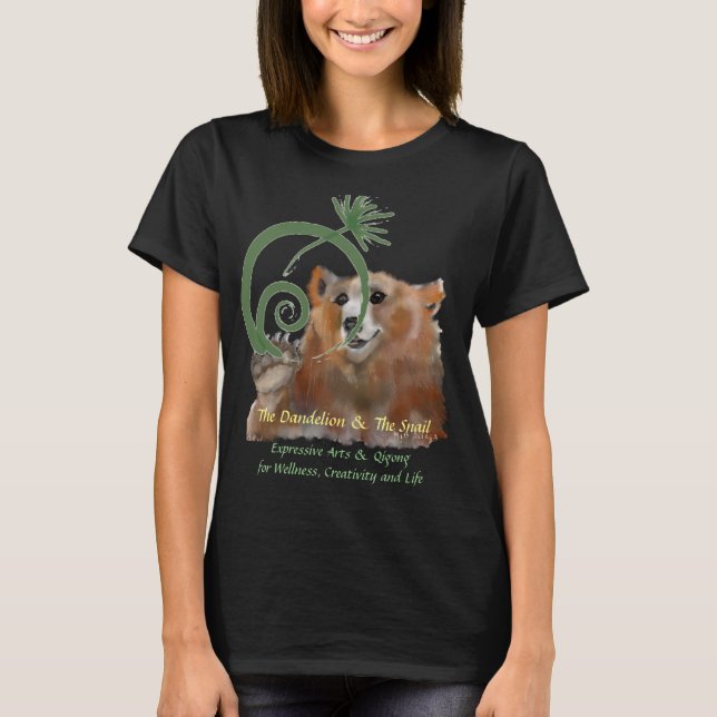Dandelion och Snigel, björnknappen T Shirt (Framsida)
