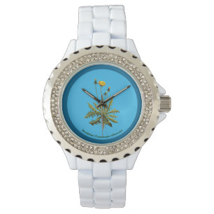 Dandelion On Blue Armbandsur