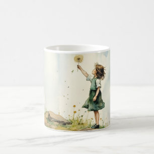 Dandelion Önskemål Kaffemugg