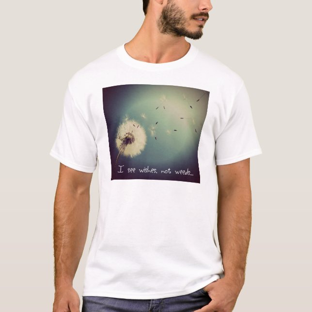 Dandelion Önskemål T Shirt (Framsida)