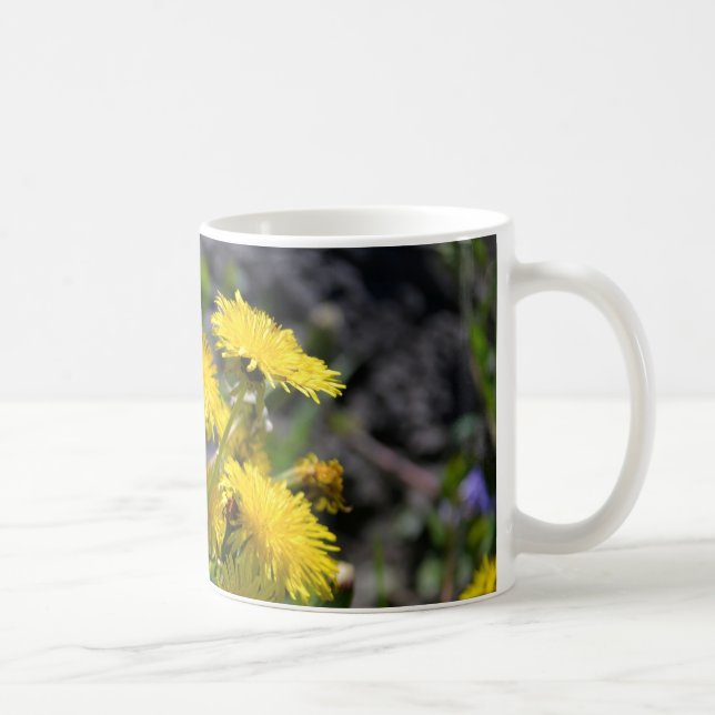 Dandelion på kaffemugg (Höger)