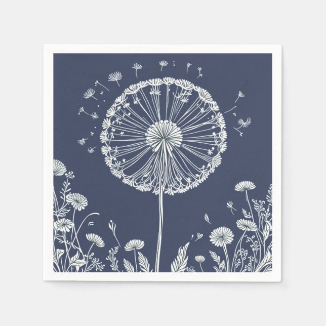 Dandelion Pappersservett (Framsidan)