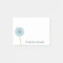 Dandelion Photo Personlig Message