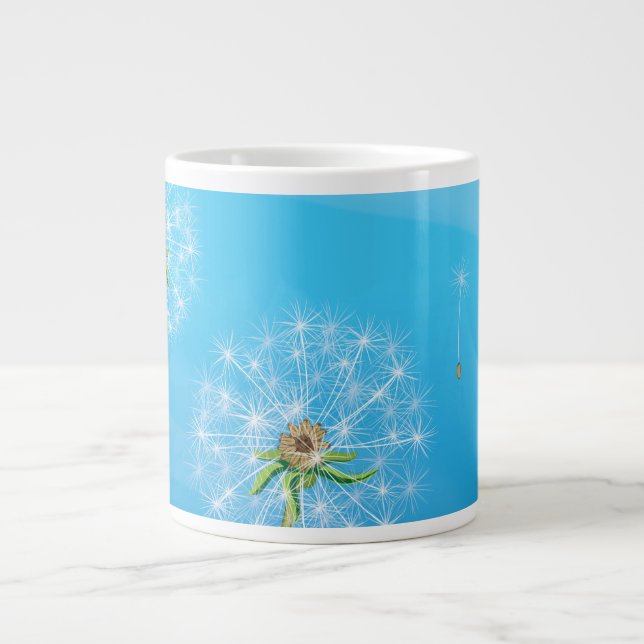 Dandelion Plant Jumbo Mugg (Framsidan)