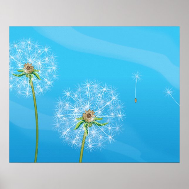 Dandelion Plant Poster (Framsidan)