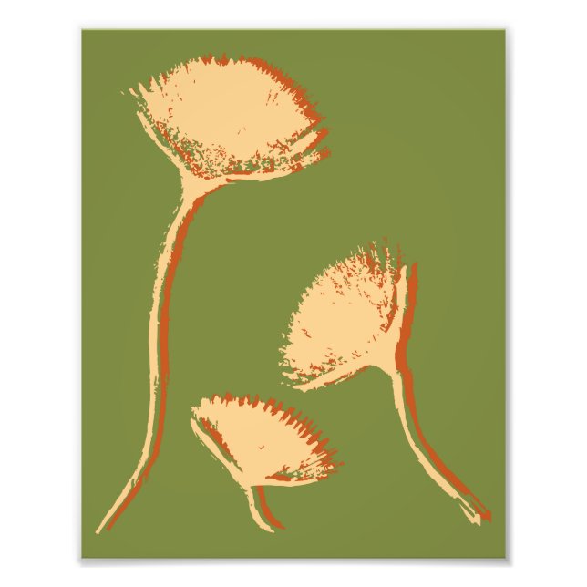 Dandelion Pop Fototryck (Framsidan)