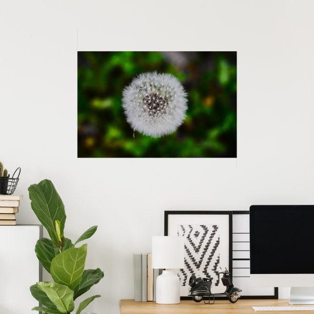 Dandelion Poster (Hemmakontoret)