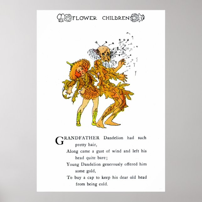 Dandelion Poster (Framsidan)