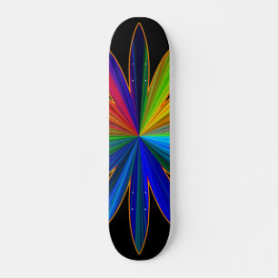 Dandelion Rainbow Skateboard Bräda 20 Cm
