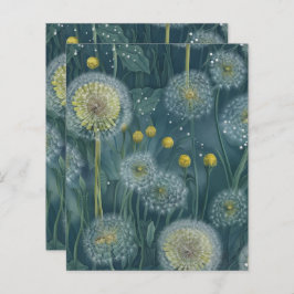 Dandelion Scrapbook Papper