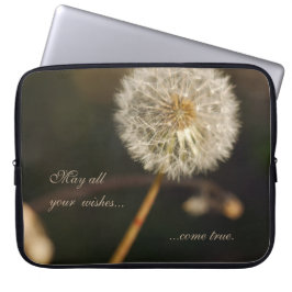 Dandelion Seed Head i Brown Tones Laptop Fodral