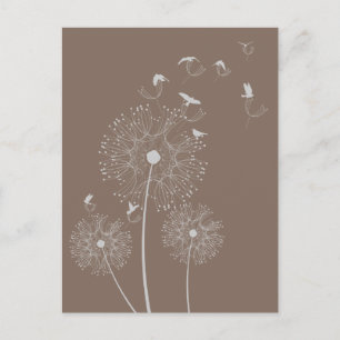 Dandelion Seed Thieves Vykort