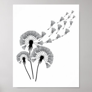 Dandelion Shuttle Shirt for Badminton Player _ Bad Poster