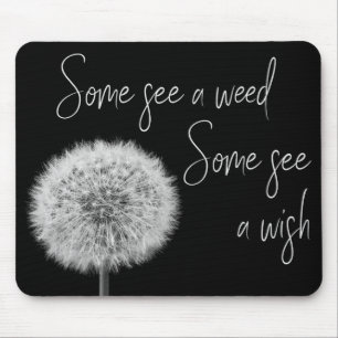 Dandelion svartvit closeup-fotoinspiration musmatta