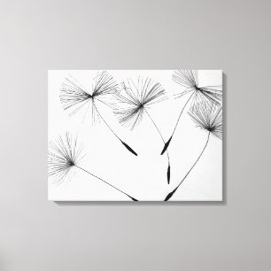 Dandelion Teckning Canvas